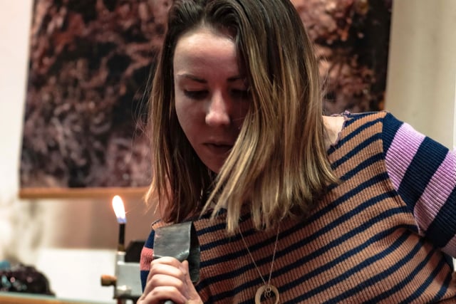 Irish glass artist is Farnham Craft Town’s first artist in residence