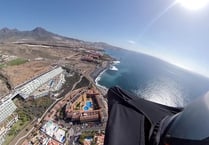 Petersfield sky surfers enjoy trip to Tenerife