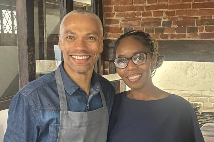 Husband and wife team Lornette Piette-Valentine and chef Ben Piette opened Maison in Wrecclesham House in March 2022