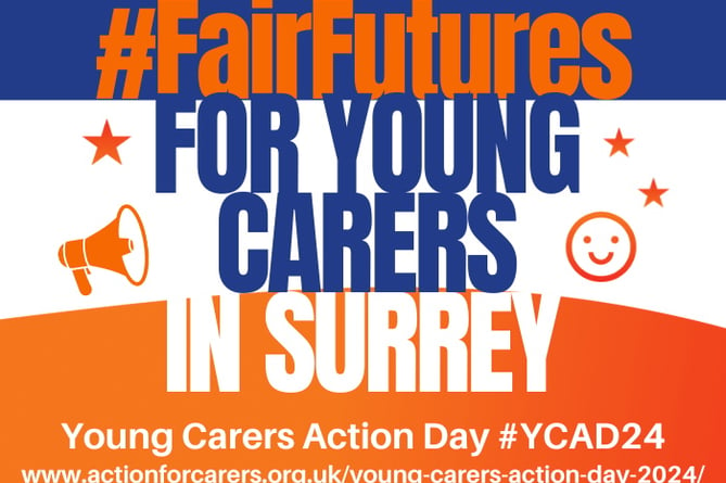 The theme of this year's Young Carers Action Day on March 13 is Fair Futures for Young Carers, emphasising the impact of caregiving on education and career prospects