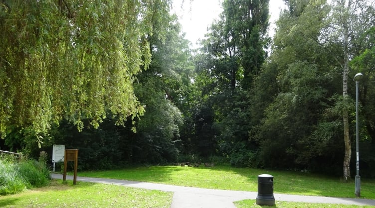 The statue of Dante will stand on land south of the car park in Grange Road, Midhurst