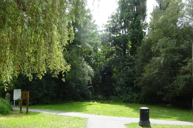 The statue of Dante will stand on land south of the car park in Grange Road, Midhurst