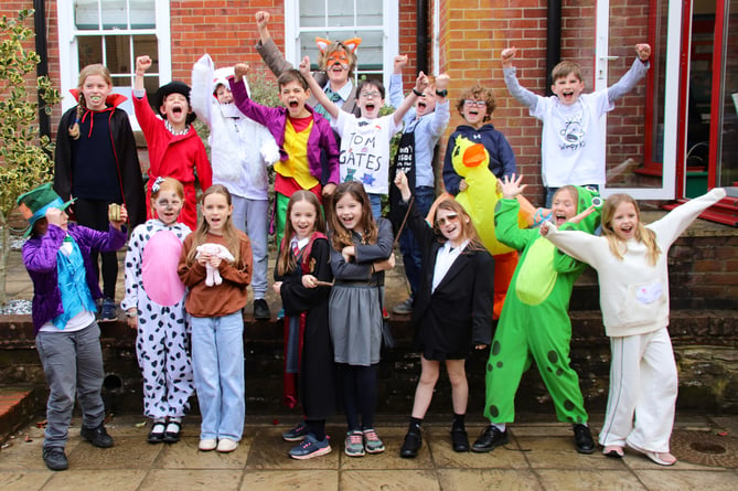 Highfield and Brookham was awash with brilliant literary characters on World Book Day