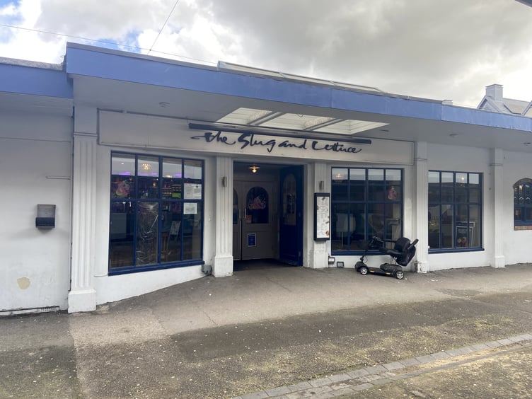 The Slug and Lettuce is popular with younger members of the Farnham community because of its late-night hours, dance floor and cheap cocktails