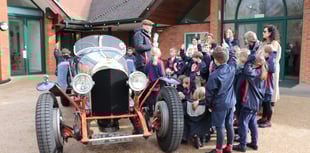 Six-year-old fuels racing driver dad's green dream