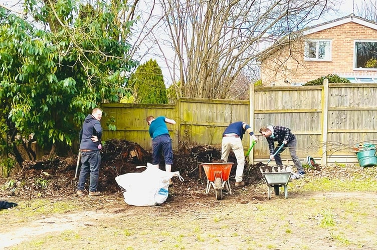Fernhurst volunteers get stuck in