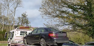 Indian driver's Mercedes car seized by police after licence error
