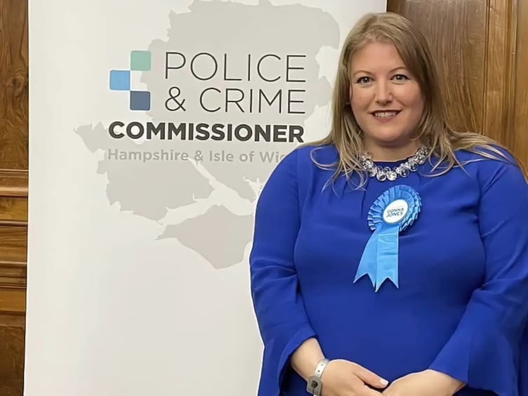 Donna Jones (Conservatives) has served as PCC for Hampshire since 2011