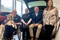 Dealership welcomes driving force behind East Hampshire canine charity