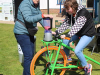 People come together to celebrate Earth Day at Haslemere Museum