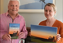 Local author and artist collaborate on book cover design
