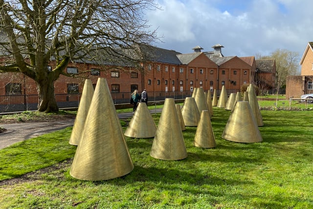 Cones art display to be relocated in Farnham