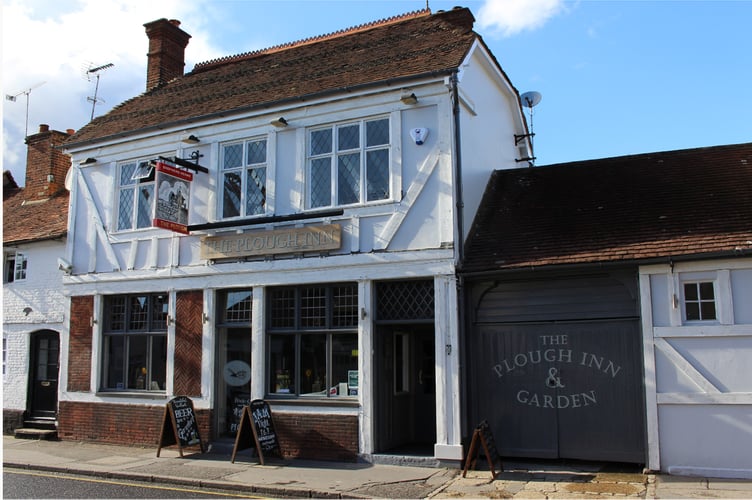 The Plough pub in West Street, Farnham