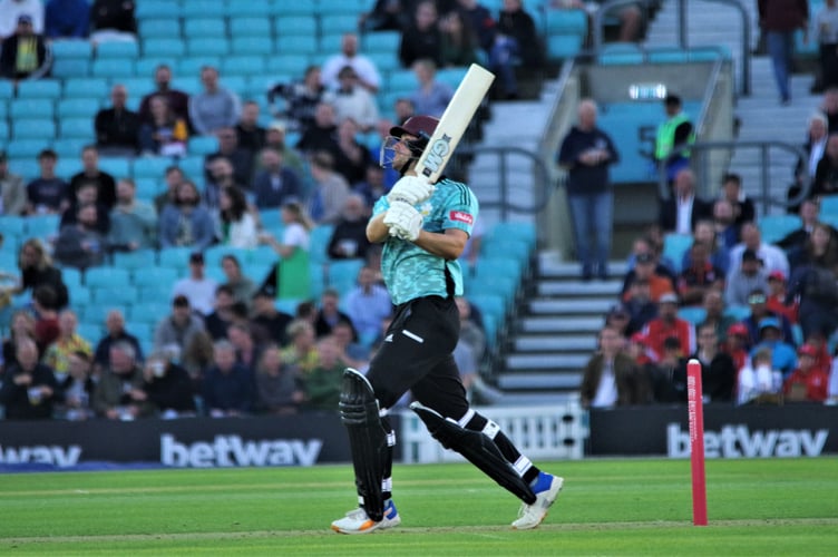 Will Jacks in action in the Vitality T20 Blast (Photo: Mark Sandom)