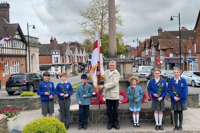 St George's Day marked by The Royal Society of St George