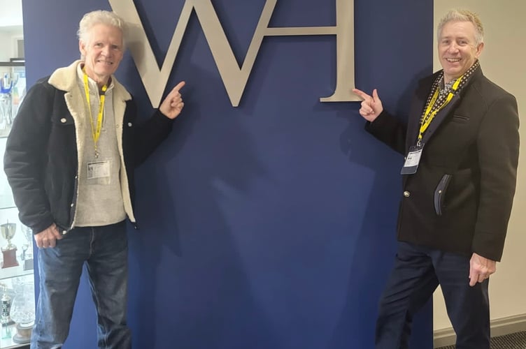 Organisers DJ. Keith Connors (left) and Mark Harris (Right) a former pupil of Woolmer Hill School (DJ. Keith Connors)