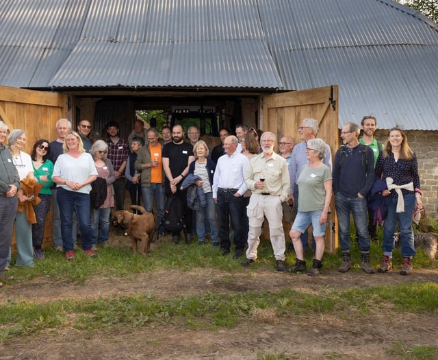 Volunteers learn all about lowland heath and wildflower meadows