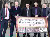 Television documentary on Treloar's infected blood scandal victims