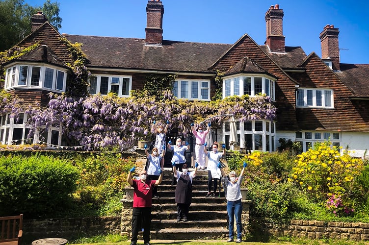 Haslemere's Redcot care home team