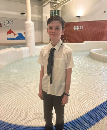 Reuben Britten at Haslemere Leisure Centre