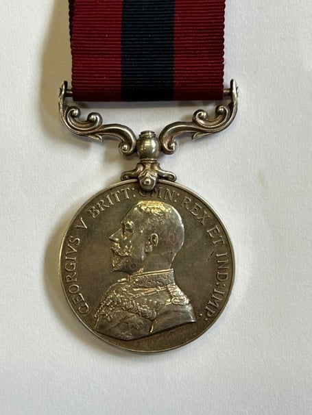Sapper George Ernest Willis' Distinguished Conduct Medal