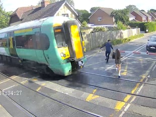 People risk their lives at level crossings