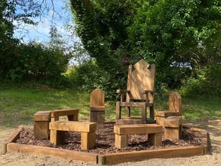 Storytelling ring installed at woodland site