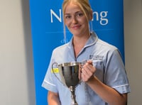 Student nurse from Farnham recognised with a special award