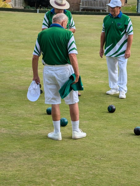 Action from Frensham Bowls Club's finals weekend (Photo: Ray Bridger)