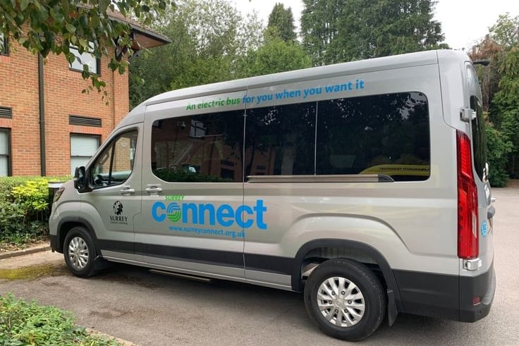 Popular on demand bus service now available across Surrey