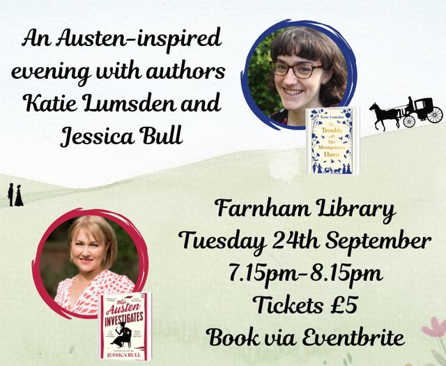 An Austen-inspired evening at Farnham Library 