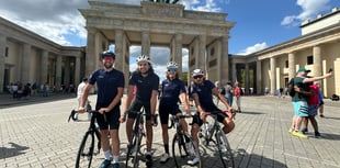 Sons of late cyclist raise more than £12,000 in their dad’s memory