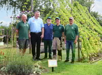 It’s official - love is in the garden 