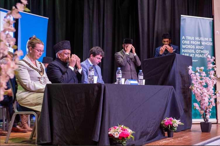 Silent prayers at event in Alton Assembly Rooms