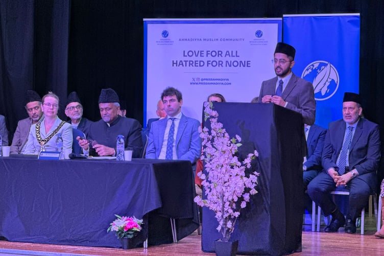 East Hampshire District Cllr Adeel Shah introducing the event