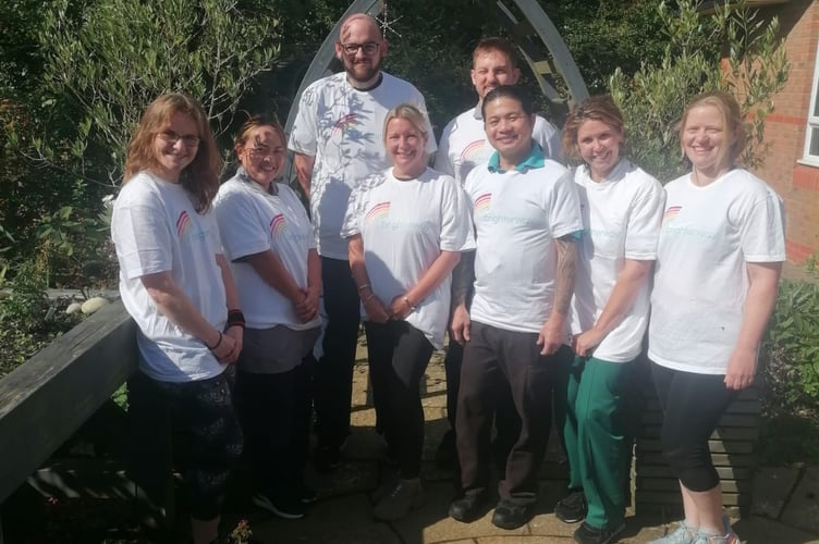 The Petersfield Hospital team is excited for race day and the opportunity to give back to the community