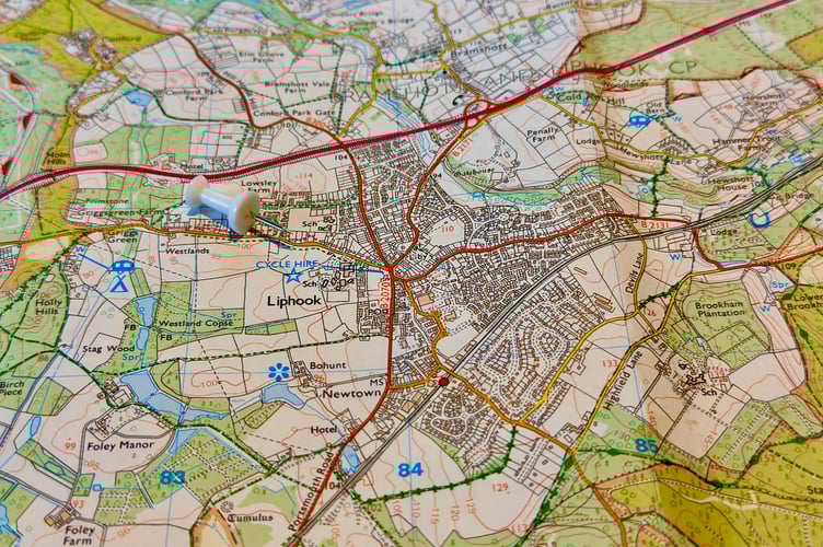 Liphook ordnance map 