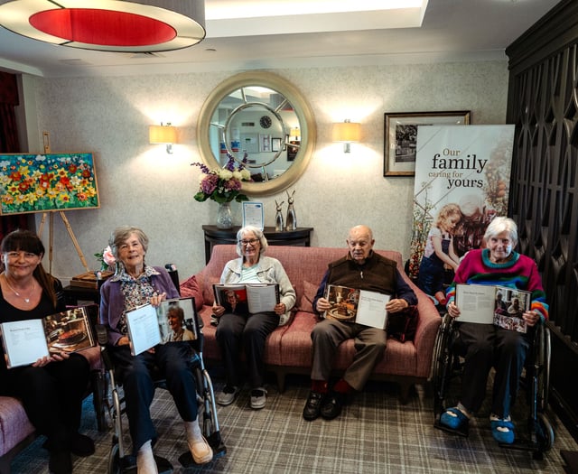 Recipe memories captured in new care home book in Hampshire
