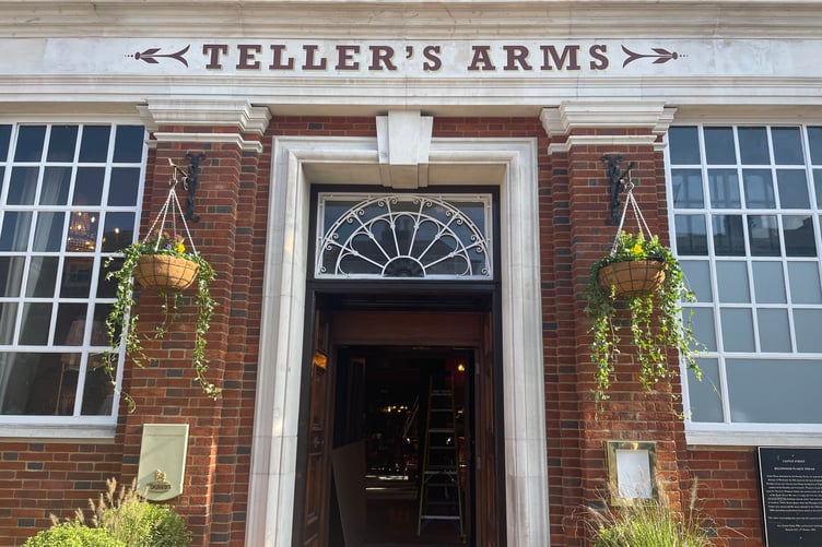 New pub the Teller's Arms on Castle Street