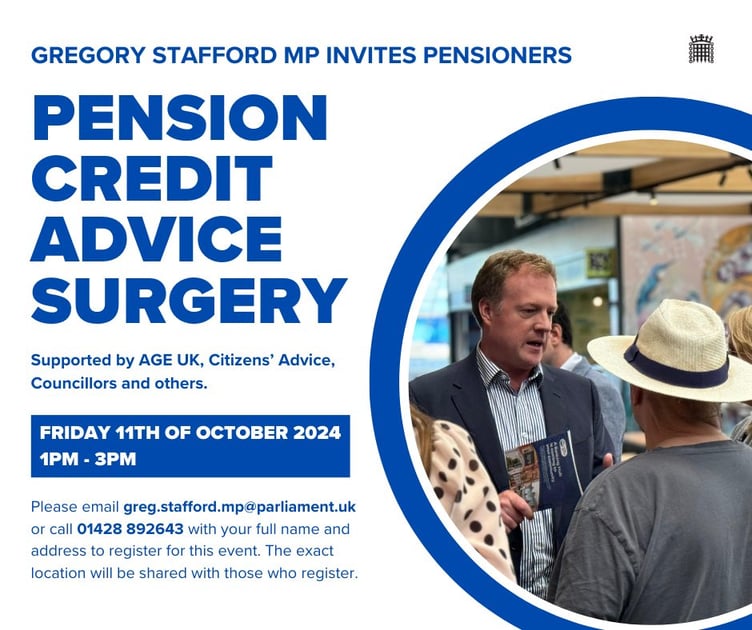 Gregory Stafford Pension Credit Surgery