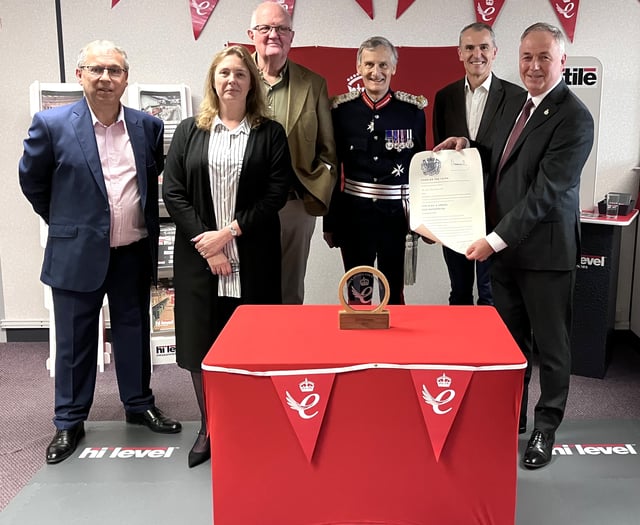 Petersfield business crowned with a King's Award in official ceremony 