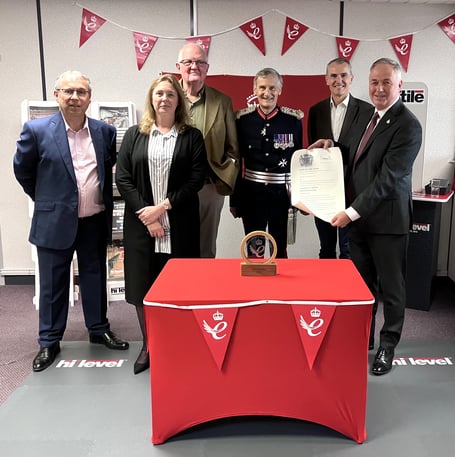 Hi-Level Mezzanines King's Award for Enterprise 2024