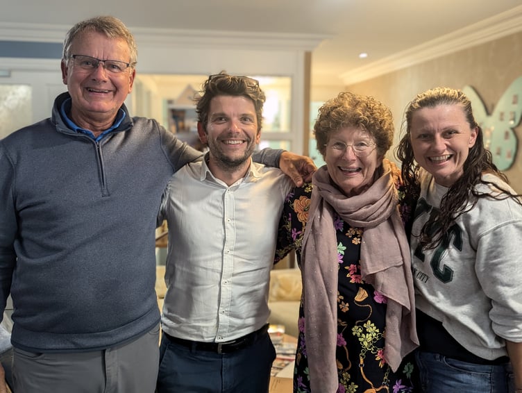 The Hoare family at the heart of award-winning care: Geoff Hoare, Charlie Hoare, Mal Hoare and Sarah Champman