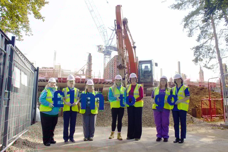 Only £1 Million to go on Phyllis Tuckwell new hospice build