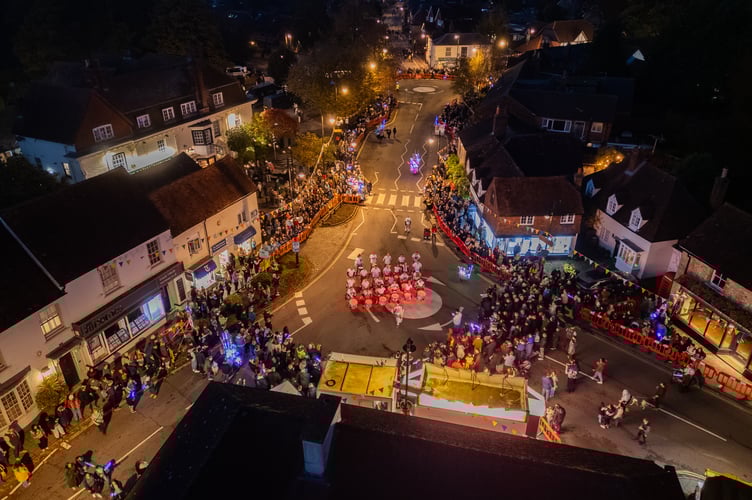Liphook Carnival drone footage