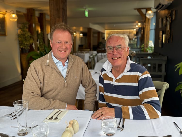 Greg Stafford and Ferris Cowper talk all things business over lunch