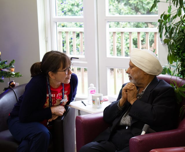 Phyllis Tuckwell receives funding for a new assistance device 