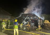 VIDEO: Fire causes "considerable damage" to family home in Churt