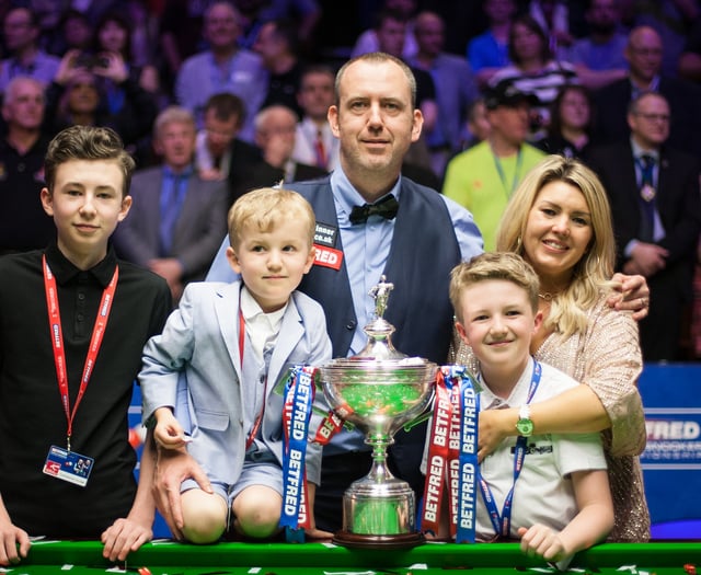 Snooker legend Mark Williams to wow Farnham & District snooker fans