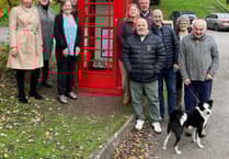 Hammer Vale's red phone box back on the map – and in it!